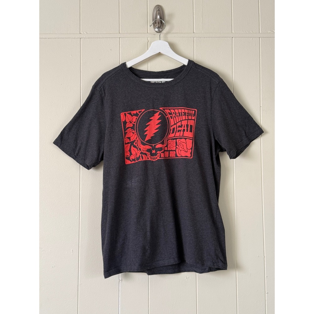 Pact x Grateful Dead Organic Cotton Graphic T-Shirt Mens Size L Rock Festival